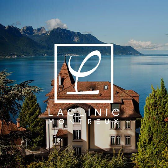 Laclinic Montreux, the prestigious clinic associated with Helena Rubinstein's advanced REPLASTY skincare.