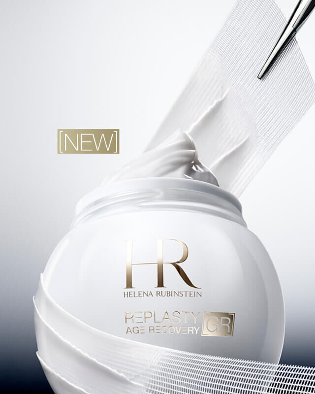 Helena Rubinstein Replasty Age Recovery Day [GR] jar with rich white cream texture.